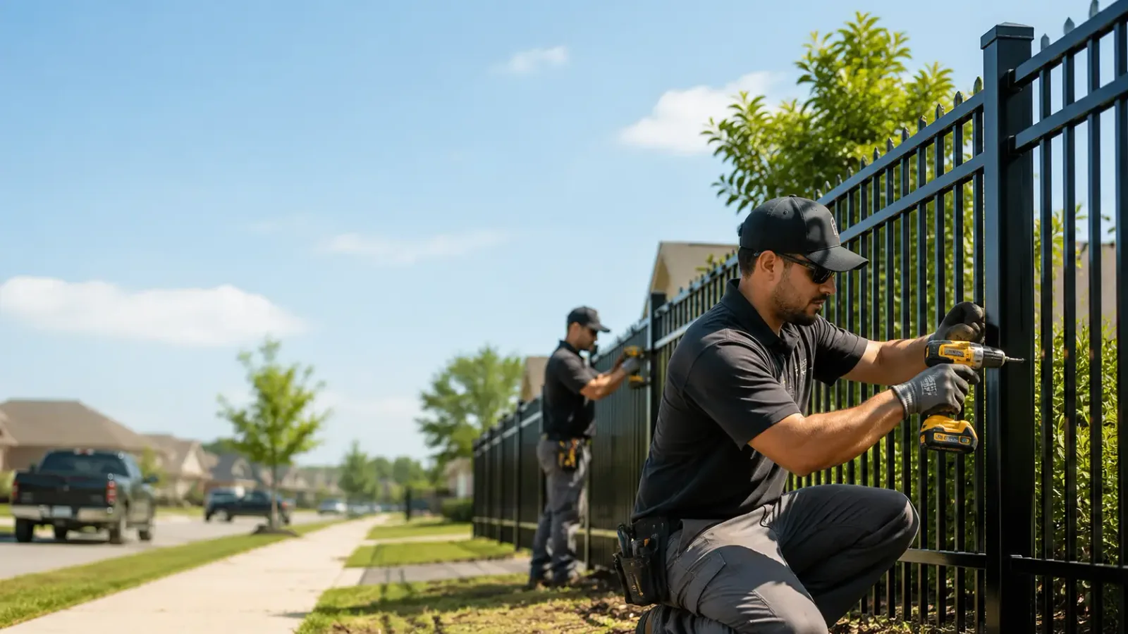 Metal Fence Installation in Stanton, TX